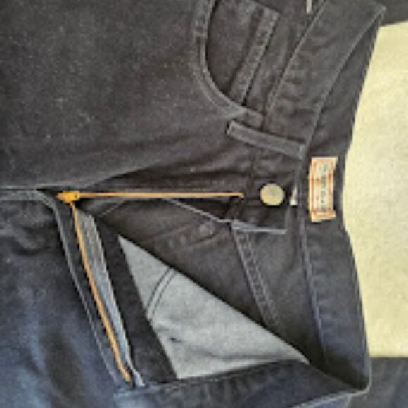 Vintage 80s/90s Guess Slim Fitted Jeans Sz 26 Midnight Blue NWT Rare - Picture 4 of 7